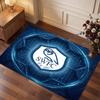 Tappeto in Cristallo di Velluto con Stampa del Sheffield Wednesday Football, Comodo Assorbente d'Acqua Antiscivolo per Pavimenti Interni