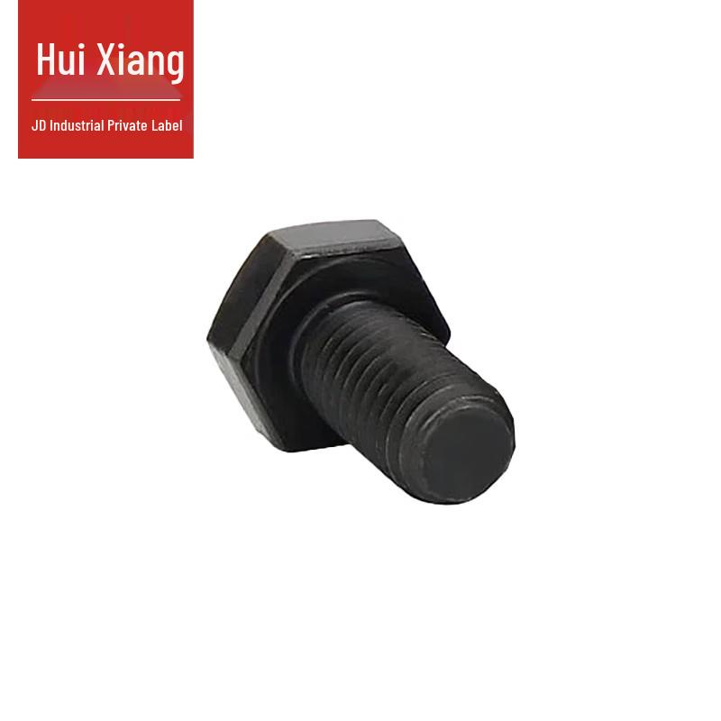 Grade 8.8 Blackened Carbon Steel Hex Head Bolt