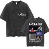 Vintage Washed Lali Esposito Tour 2025 Graphic T Shirts Men Women Loose Hip Hop Pop Music Short Sleeve T-shirt Gothic Streetwear