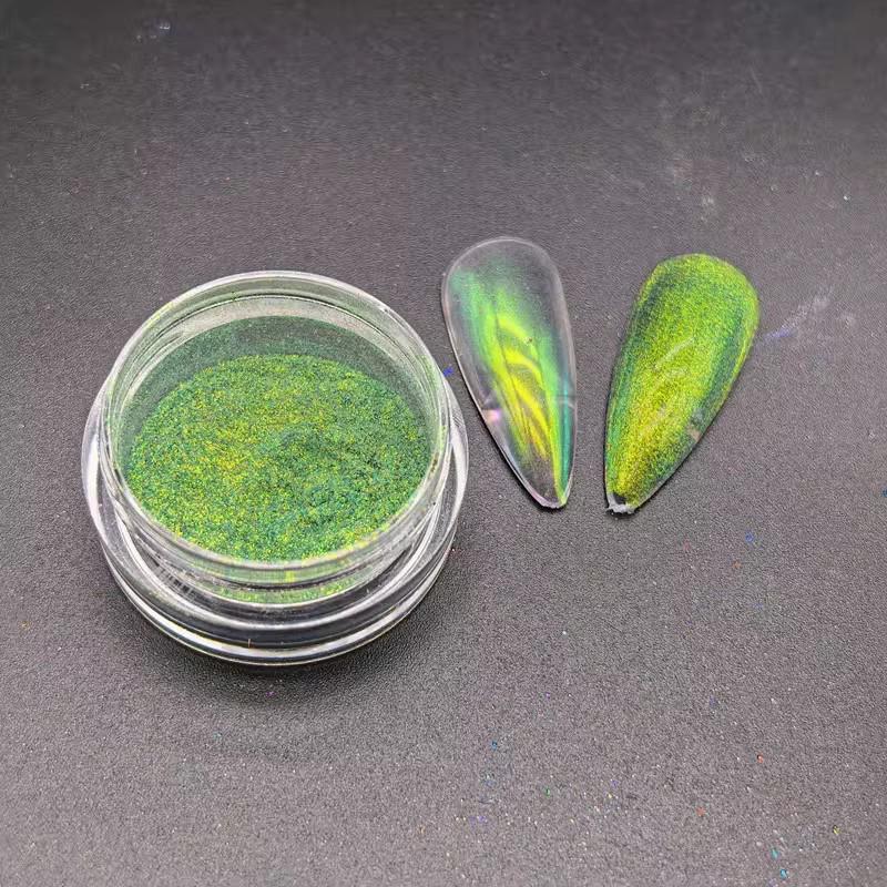 Порошок для нейл-арта  Опаловый Розовый Изменяющий Цвет Дракон Облако  1 gram