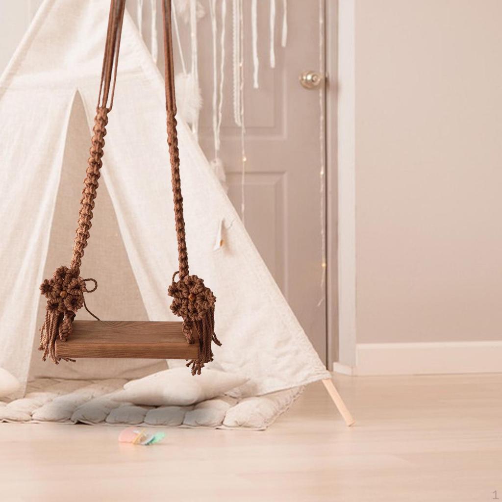 Schommelstoel Foto Thema Props Poseren Achtergrond voor Buiten Verjaardagsdecoratie Kinderen