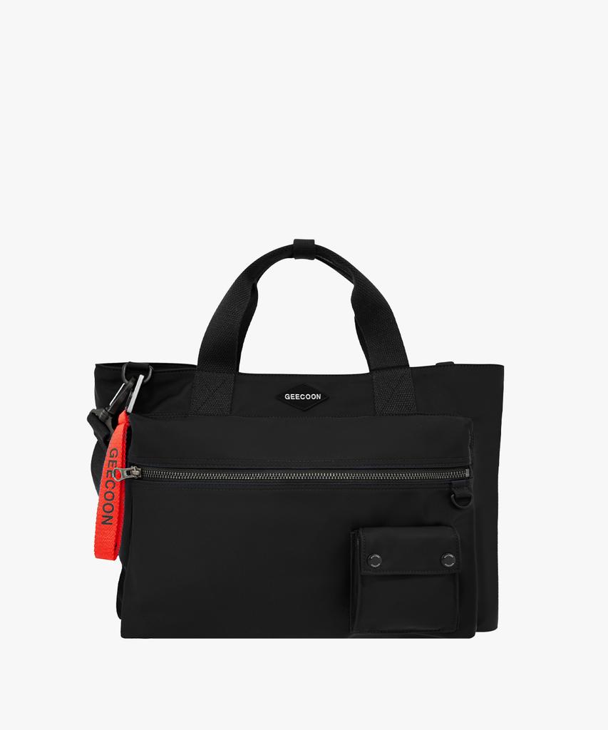 Geecoon Nylon Comfort Two-Way Utility Work Tote Bag Gee248-703 Black