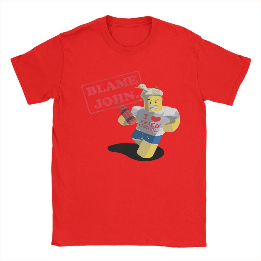 Blame John Meme Fashion T Shirts for Men Women Cotton Tee Shirt Clothing