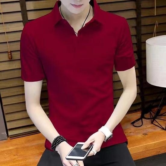 Men's Tops Breathable T Shirts Casual Regular Fit Shirts Soft Comfortable Short Sleeve Tops for Daily Life Parties Office Travel Outdoor Wear