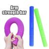 Massage Resistance Bar Full Body Relaxation Arm Strength Training Durable TPE Material Anti Slip Grip Enhanced Flexibility Home Gym Equipment