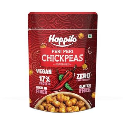 Happilo Prémiový Super Snack Peri Peri Cizrna 110g, Křupavý a Lahodný, Super Zdravý