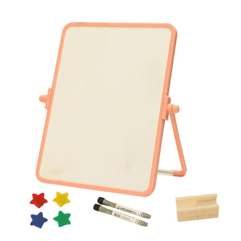 Doppelseitige Whiteboards Message Board Magnetisches Whiteboard mit Markern Hängendes Schreibbrett zum Zeichnen & Schreiben