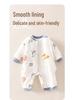 Gesteppter warmer Baumwoll-Neugeborenen-Strampler - Verdickter Winter-Baby-Body