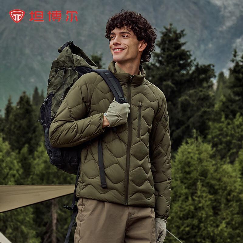 

Tanbor Men s Lightweight Stand-Collar Down Jacket 185