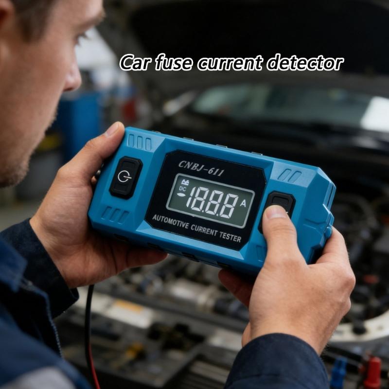 Automotive Fuses Current Tester for Accurate Leakage Analysis Easy Fault Detection Device in Car and Motorcycle Circuits