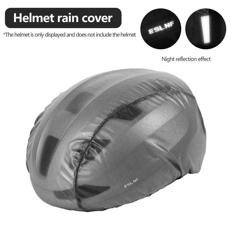 

Велосипедная шапочка для шлема, сверхлегкий ветрозащитный водонепроницаемый шлем для горного велосипеда, чехол от дождя, пылезащитный чехол для велосипедного шлема 1pcs серый