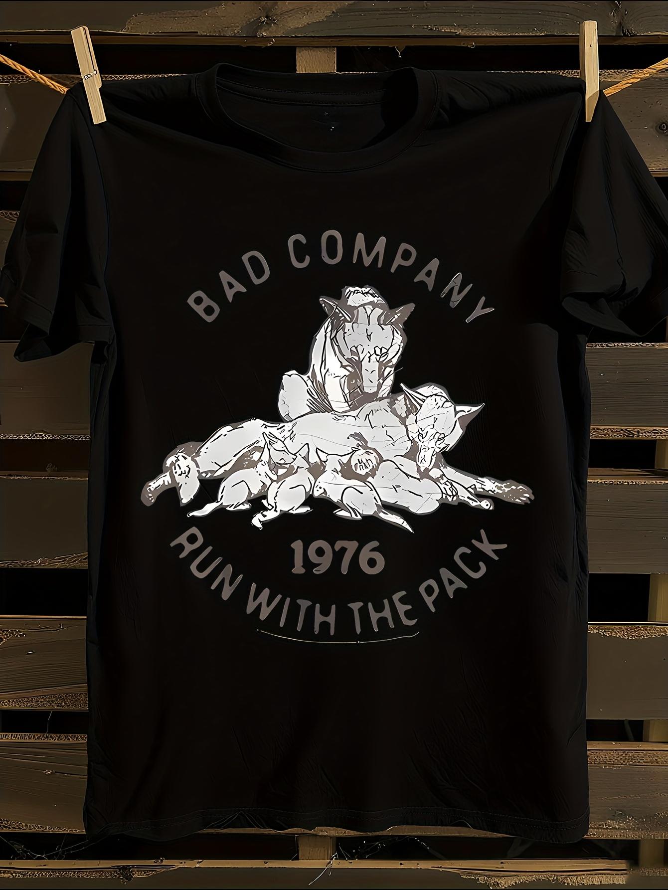 Bad Company Run with The Pack Vintage Tshirt Vintage 1976... XXXL