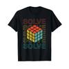 Speed Cube Puzzle Cubing Kids T Shirt Vintage Slightly Breathable Top For Everyday Wear Stretched Fashion Casual