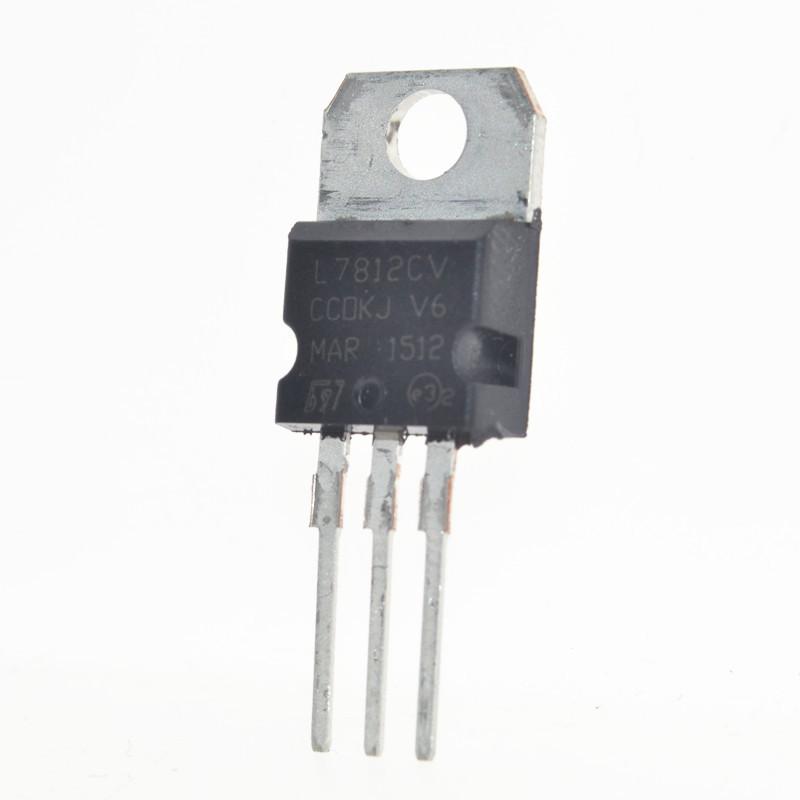 Free shipping 100pcs/lot L7812CV L7812 LM7812 7812 TO-220 NEW and Original ST POSITIVE VOLTAGE REGULATORS