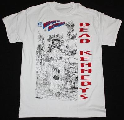 DEAD KENNEDYS BEDTIME FOR DEMOCRACY T-Shirt Short Sleeve White S To 5XL Unisex T-Shirt