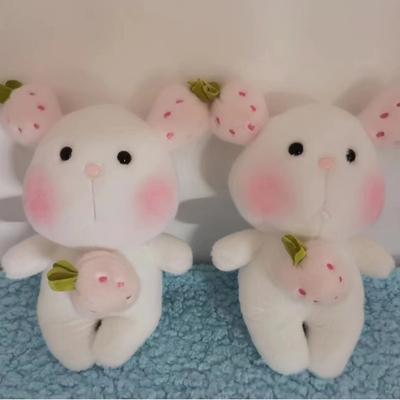Boneca Coelho Morango 8 polegadas Boneca Brinquedo de Pelúcia Boneca Novo Estilo Máquina de Pegar Casamento Arremesso Presente Boneca