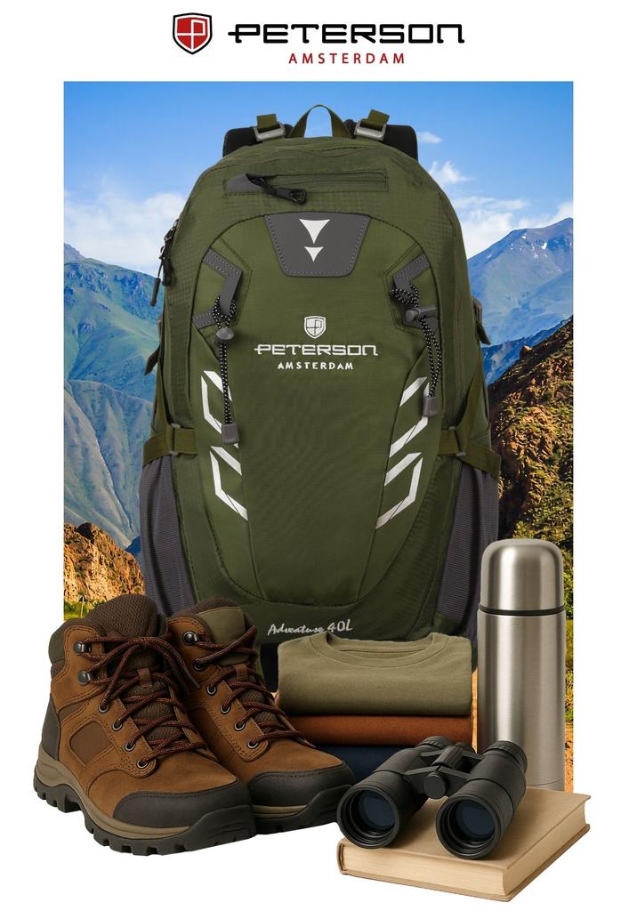 PTN JPS-01-8474 Green Backpack