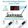 3-120V Automotive Digital Voltage Circuit Tester Voltage Test Long Probe Pen Circuit Detection Diagnosis And Maintenance Tool