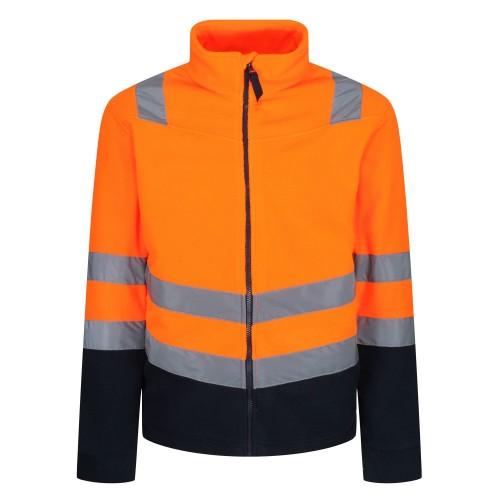 Regatta Professional Mens Hi-Vis Fleece Jacket