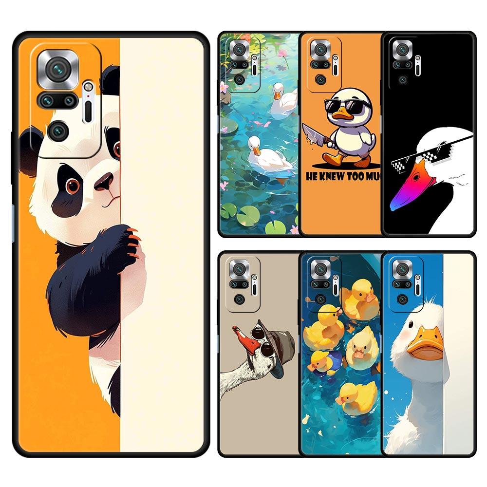 Phone Case For Xiaomi Redmi Note 14 13 12 Pro Plus 5G 9S 9 10 11 4G 14C 13C 12C 10C 9C 9A Yellow Duck Soft Cover