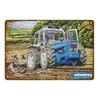 Vintage Farm Tractor Metal Signage Tin Signage Metal Vintage Farmhouse Courtyard Wall Art Decoration Mural Aesthetics Gift