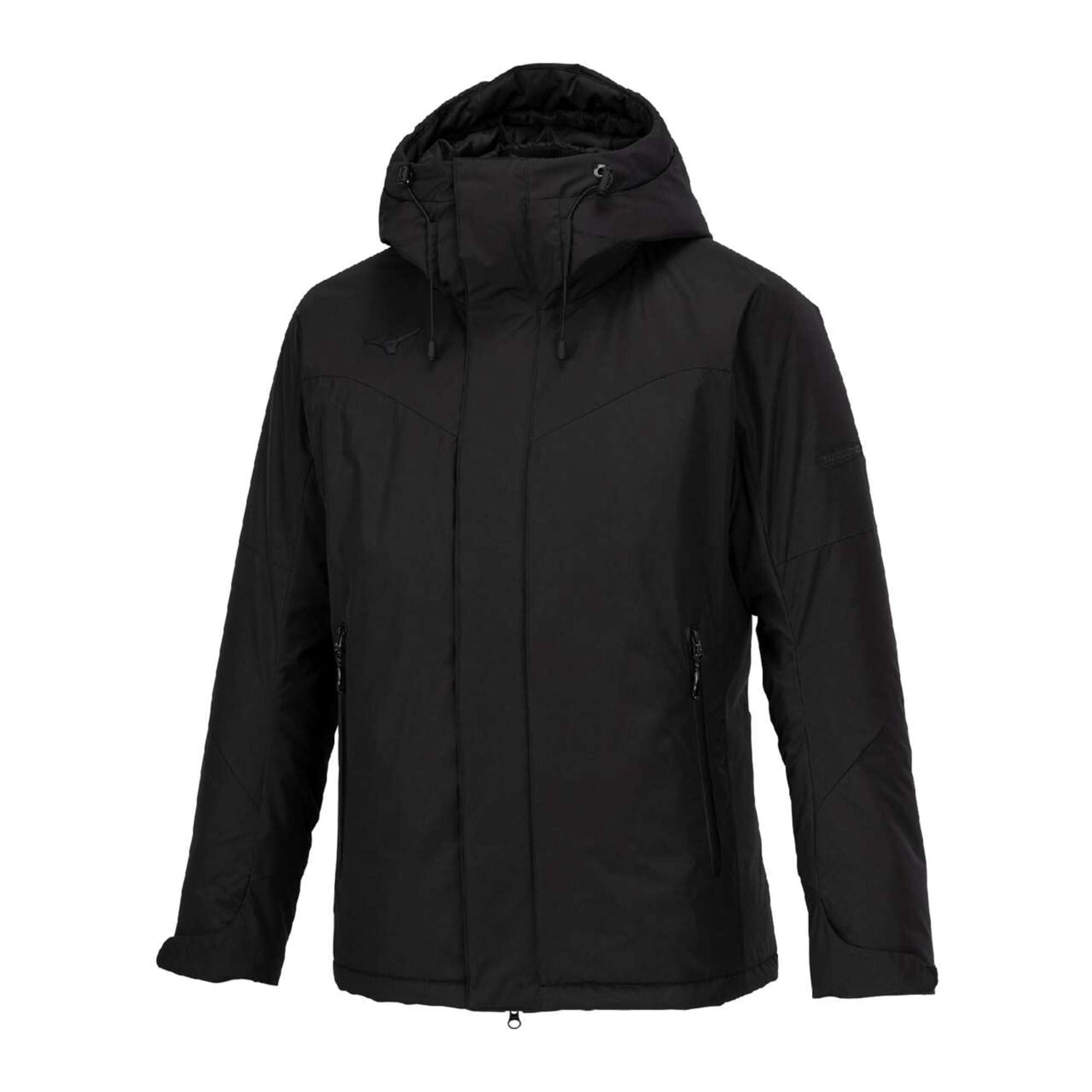 

Тренировочная одежда Techfil Breath Thermo Coat Водоотталкивающая влагопоглощающая теплоудерживающая теплая ветрозащитная 32MEB552 Черный [Mizuno] чёрный