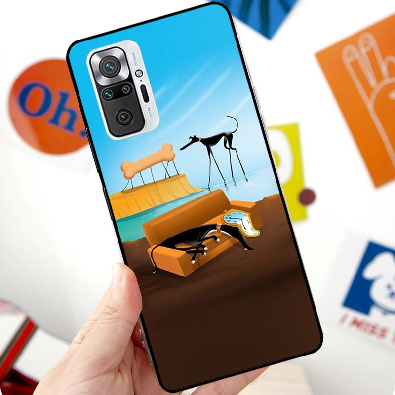 Greyhound Case For Xiaomi Redmi Note 12 Pro 11 8 9 10 Pro 9S 10S 11S 12S Redmi 12C 10C 9C 10A Cover