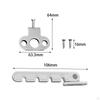 Casement Stay Locks Latch Metal Window Stopper Security Lock Sash Limiter Sliding