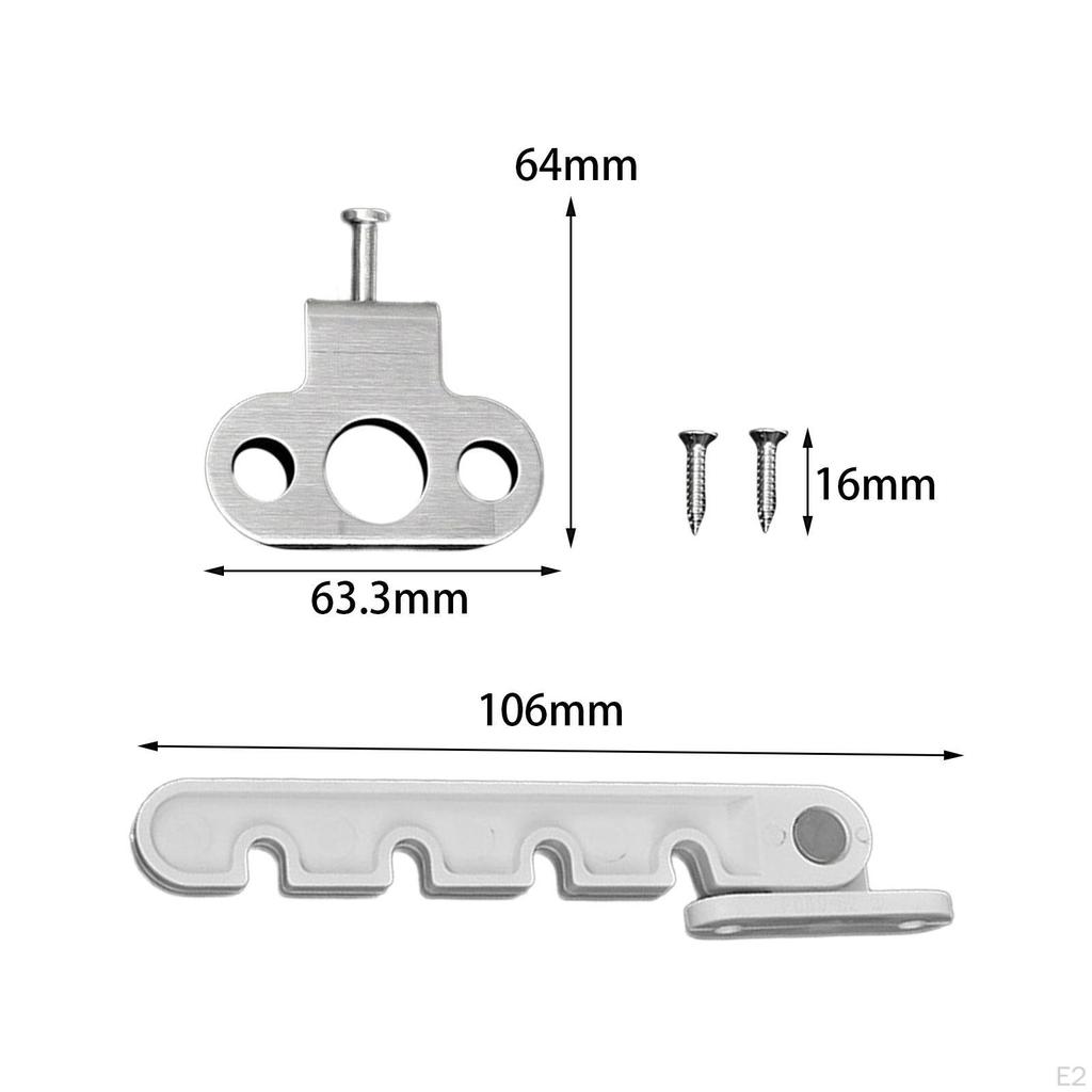 Casement Stay Locks Latch Metal Window Stopper Security Lock Sash Limiter Sliding