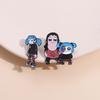 Anime Character Enamel Pins Cartoon Movie Figure Cute Brooches Hat Lapel Badge On Backpack Accessories Jewelry Friends Gifts