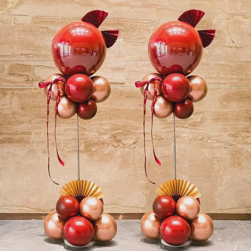 Red Bobo Balloons for Company Opening & Housewarming Decoration