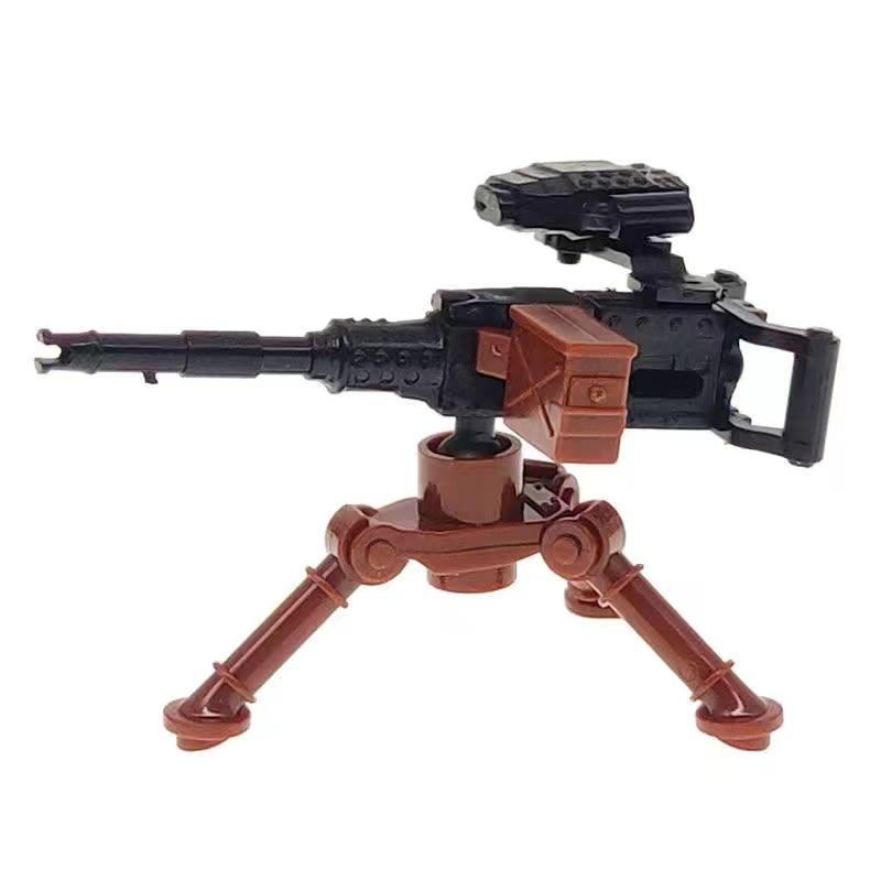 Military Building Block Set Compatible Solider Figures Army Weapons Guns Gift Presents Equipment Accessories NSV Gatling Mortar Toys Playsets