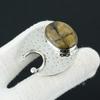 Colgante Hecho a Mano de Piedra Preciosa Quiastolita, Colgante de Plata de Ley 925, Colgante de Plata de Quiastolita Natural, Colgante Para Mamá Colgantes Para Regalo