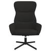 Recliner Chair Black Velvet
