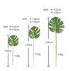 Artificial Palm Leaves Turtle Leaf Realistic Decorative Plant Turtle Leaf Home Room Hawaiian Decoration Monstera Plant