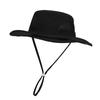 Children's Hat Summer Breathable Sunscreen Hat Solid Color Large Brim Bucket Hat Boys and Girls Outdoor Travel Sun Hat