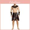 Elegant Western Warrior Role Play Outfit For Men Perfect For Halloween Events