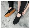 Spring Korean Slip-On Canvas Shoes: Men's & Unisex Breathable, Fashionable White Shoes, Extra Large Sizes