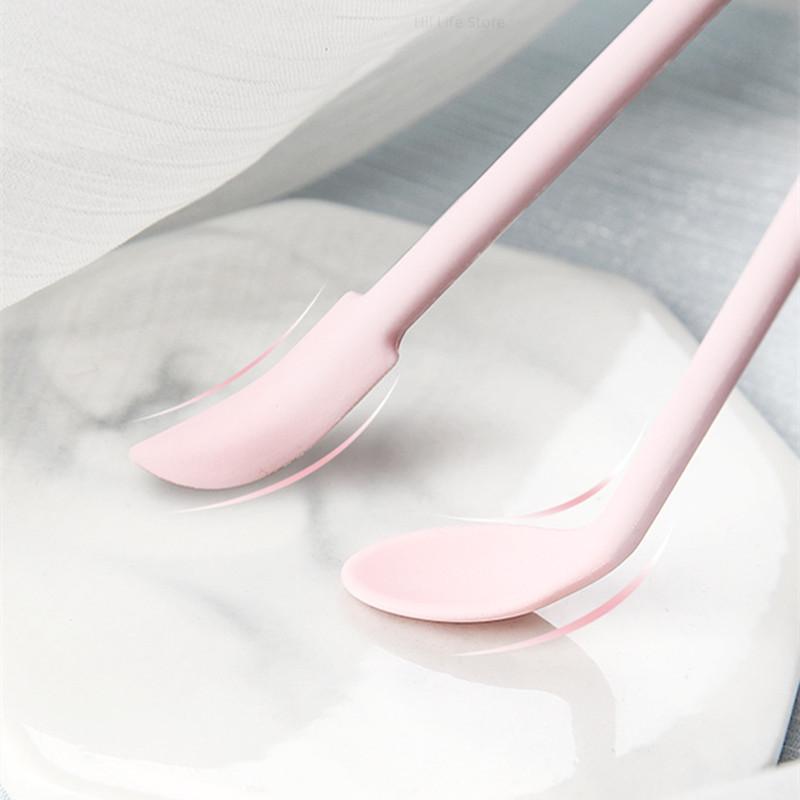 Szczypce do czyszczenia wosku pieczętnego Silikonowa łyżeczka Dwustronne narzędzie do zeskrobywania Dekoracja z żywicy epoksydowej DIY Zeskrobywanie krawędzi roztopionych kulek wosku