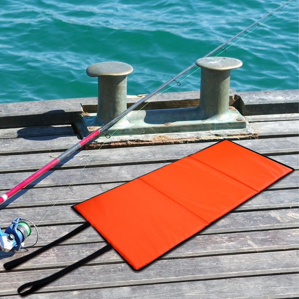 Fishing Unhooking Mat Waterproof Fish Supplies Travel Unhooking Fishing Landing Mats for Bass Trout Catfish Saltwater Freshwater