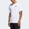 Adidas Originals Trefoil Casual Print Crew Neck T-Shirt Men Tops White GN3906