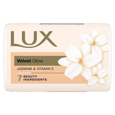 Lux Velvet Glow Jasmim & Vitamina E Para Pele Radiante Sabonete de Beleza Pacote Mega 3X150 g