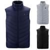 Comfortable Women Mens Electric Vest Heated Cloth Jacket Usb Powered Body Warmer