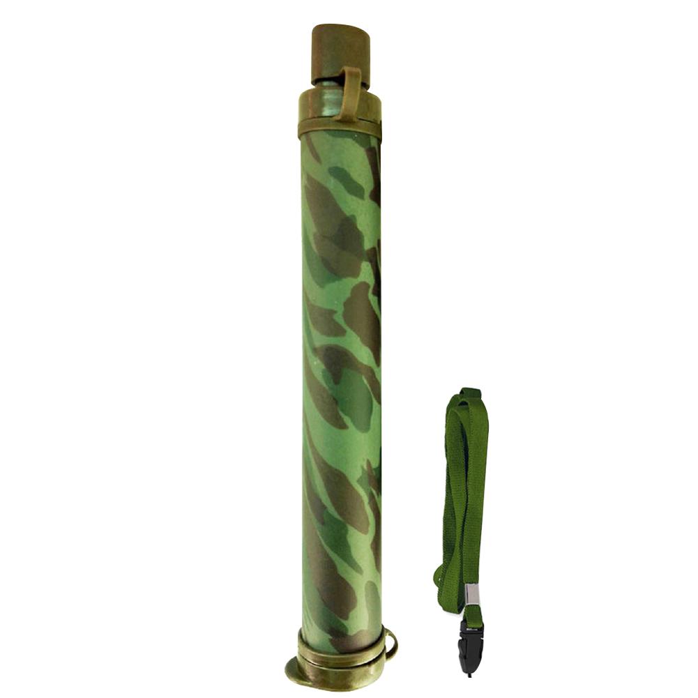 

Portable Straw Water Filter Personal Water Filter Compact Outdoor Water Purifier Lightweight for Camping Traveling