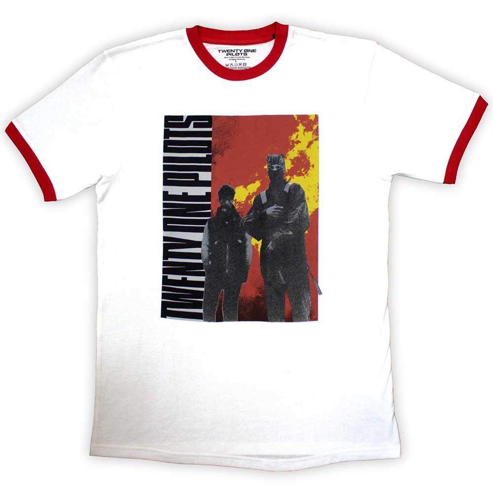 Twenty One Pilots Side Stand T-Shirt White New L