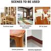 Floor Furniture Renovation Skirting Line Sticker Realistic Wood Grain Repair Adhensive Duct Tape Home Decorations Accessories