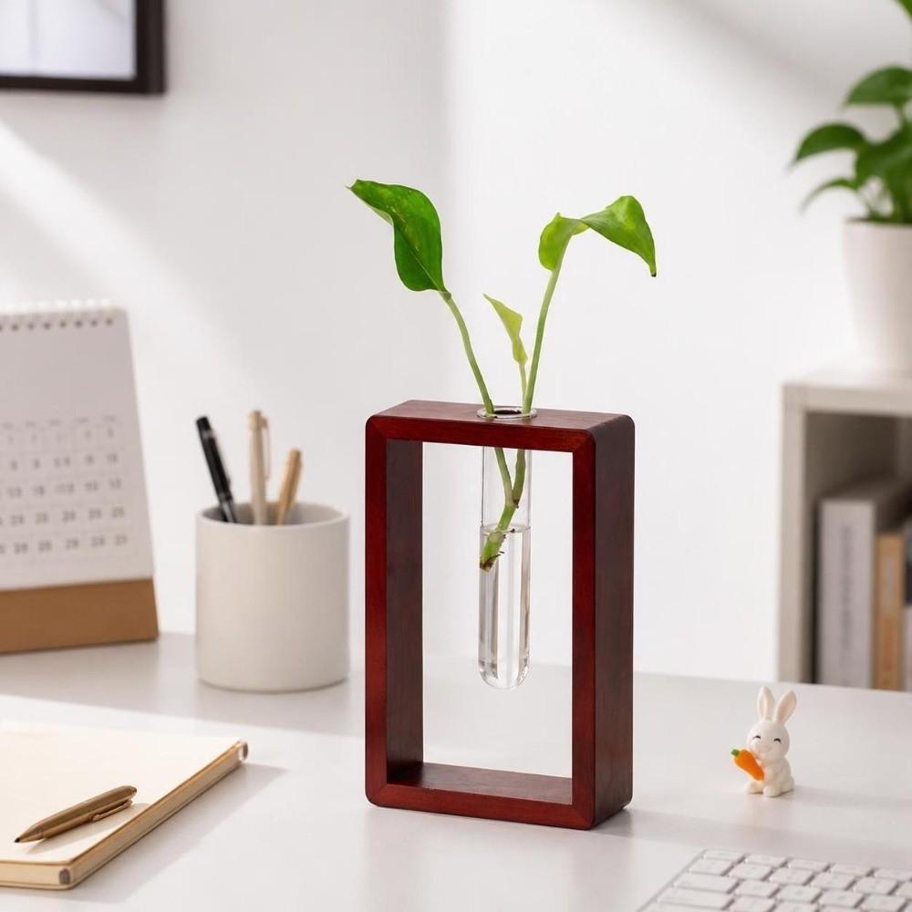 Home Decoration Glass Tube Vase Minimalist Flower Holder Hydroponic Flower Vase  Wedding Decoration