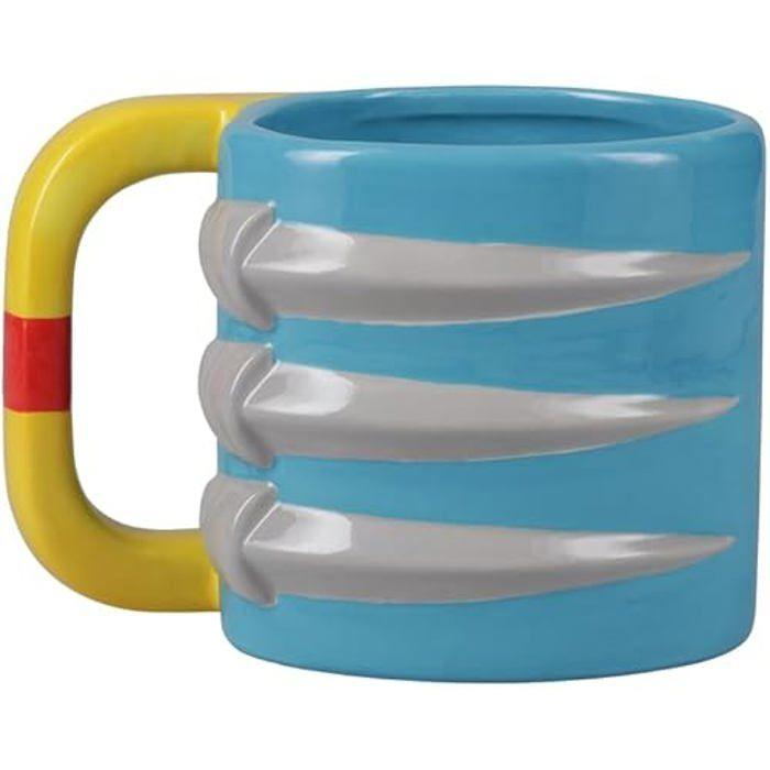 Tasse en céramique Wolverine de collection - PALADONE - 18oz - Griffes argentées