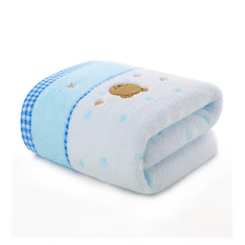 Jinhao Kids Cartoon Absorbent Cotton Bath Towel
