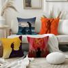 Pillow Case The H-Hunger Games Sofa Short Plush Double-sided HD Printing Room Home Office Gift Cushion Cover